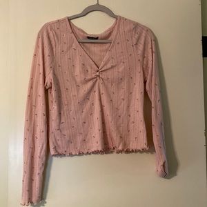 Pink spring top